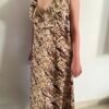 Vestido Largo Animal Print