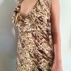Vestido Largo Animal Print