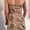 Vestido Largo Animal Print